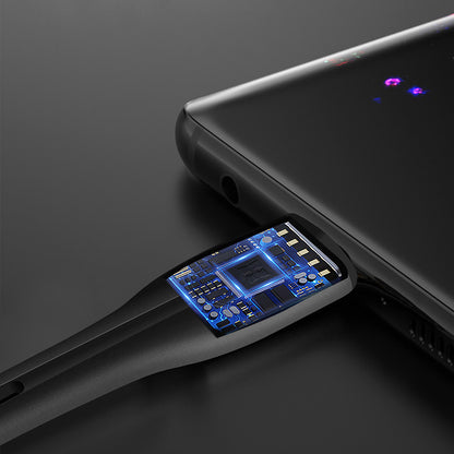 USB-A to USB-C Data and Charging Cable ColorWay CW-CBUC034, 18W, 1m, Black