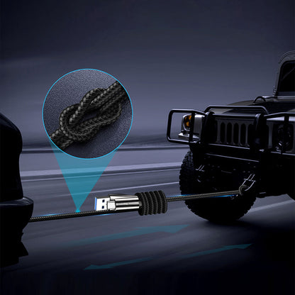 USB-A to USB-C Data and Charging Cable ColorWay CW-CBUC035, 18W, 1m, Black