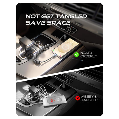 USB-A to USB-C Data and Charging Cable Lisen L114, 15W, 1m, Gray YL0125030001