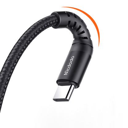 USB-A to USB-C McDodo CA-2271 Data and Charging Cable, 18W, 1m, Black