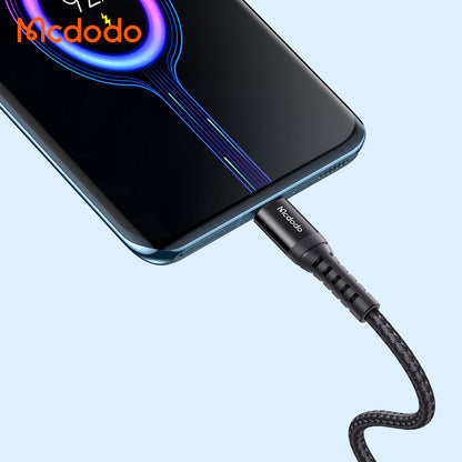 USB-A to USB-C McDodo CA-2271 Data and Charging Cable, 18W, 1m, Black