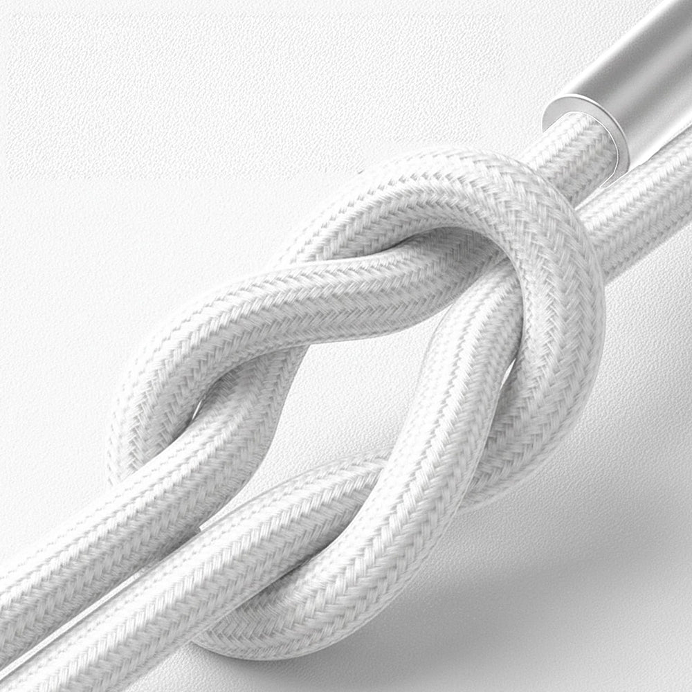 USB-C to Lightning Data and Charging Cable 3MK Hyper N, 20W, 1m, White