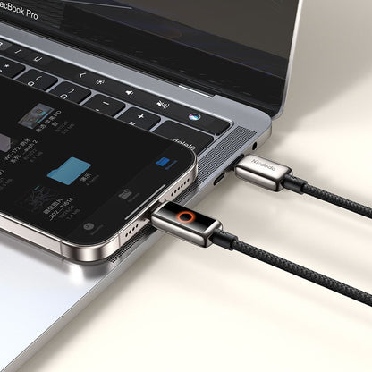 USB-C to Lightning McDodo CA-6670 Data and Charging Cable - Auto Power Off, 36W, 1.2m, Black