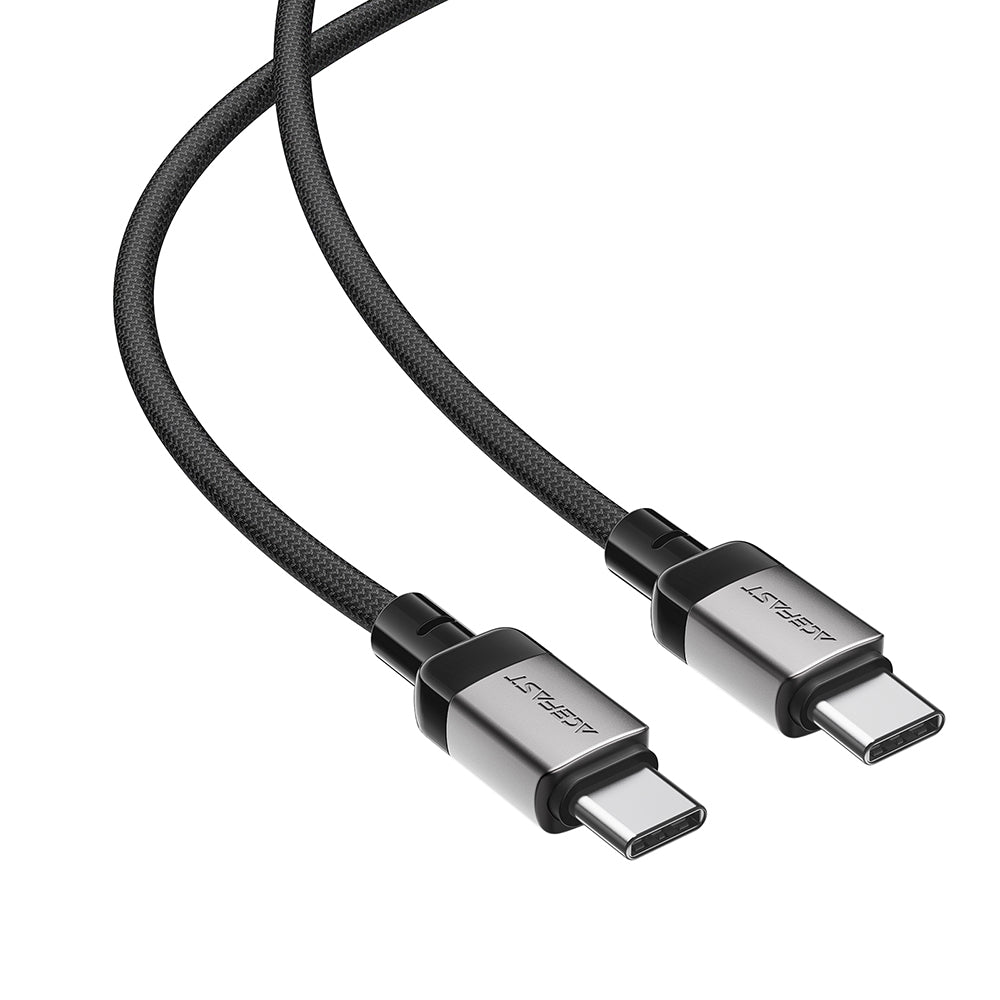 USB-C Data and Charging Cable - USB-C Acefast C9-03, 60W, 1.2m, Black