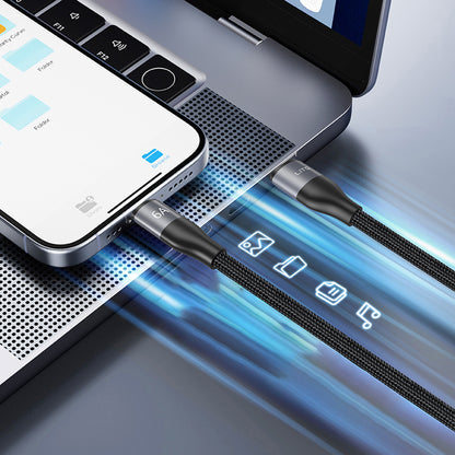 USB-C Data and Charging Cable - USB-C Lito LD23CC, 100W, 1m, Gray