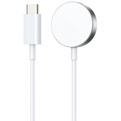 BWOO WL-18 Wireless Charger for Apple Watch Series, USB-C, White
