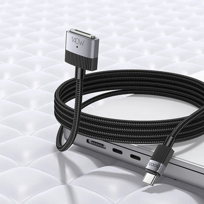 HOCO U141 Charging Cable, USB-C - MagSafe 3, 140W, 1.8m, Black