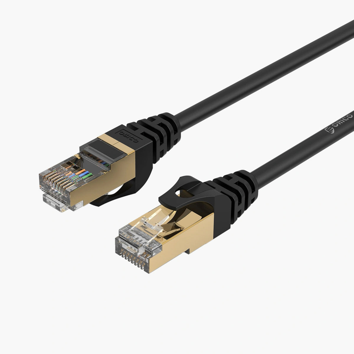 Orico PUG-C7 Network Cable, UTP, Cat7, 0.5m, Black