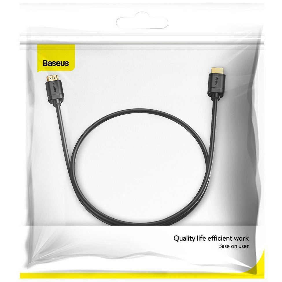 Baseus High Definition Video Cable, HDMI - HDMI, 8K, 1m, Black CAKGQ-J01