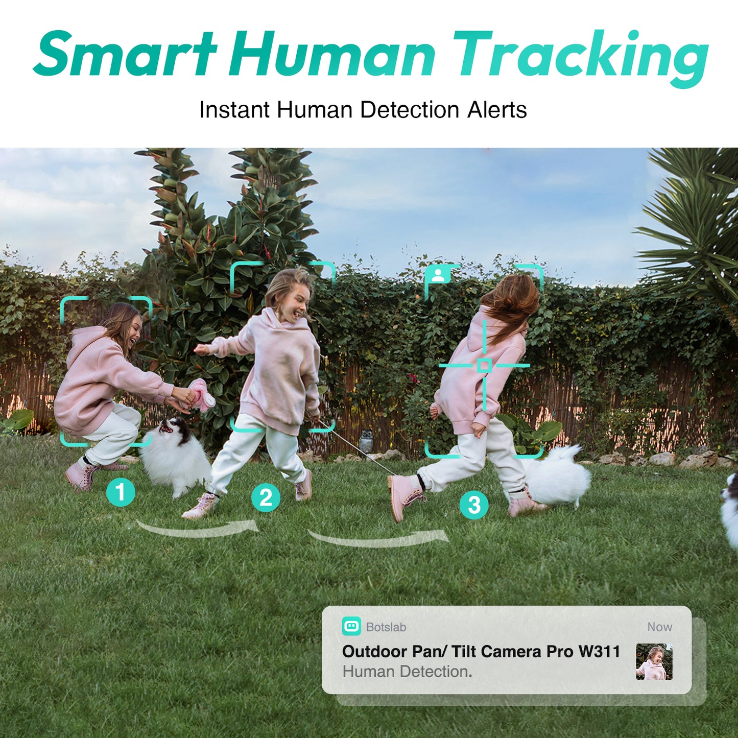 Surveillance Camera Botslab W311, Wi-Fi, 2K, IP66, Outdoor 