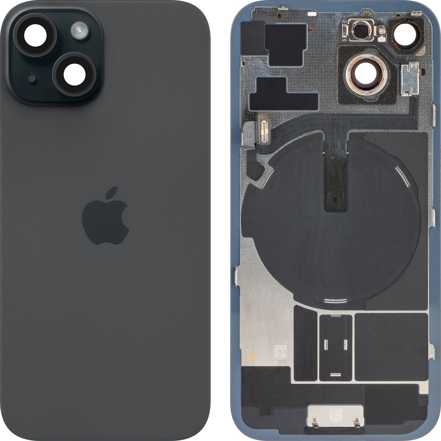 Apple iPhone 15 Battery Cover, Black, Swap 