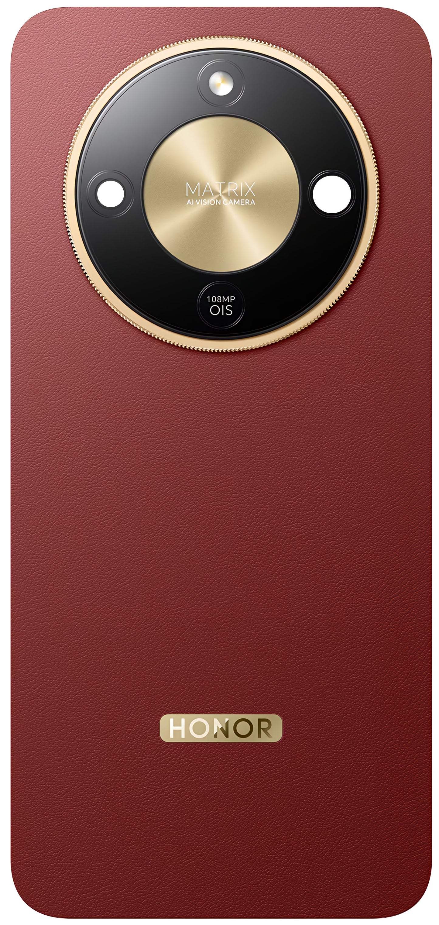 Honor Magic8 Lite Battery Cover, Red (Reddish Brown), Service Pack 0235ARVV