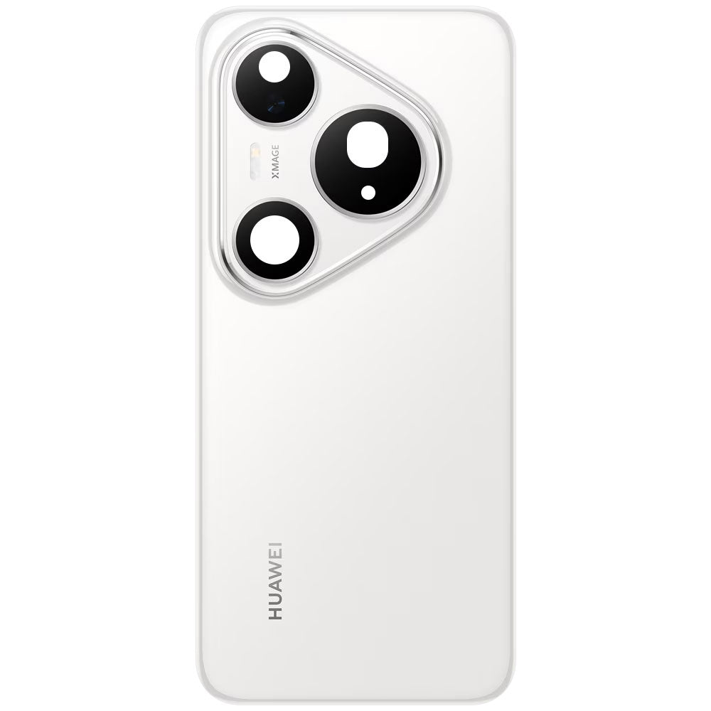 Huawei Pura 80 Pro Battery Cover, White (Glazed White), Service Pack 02357BKV