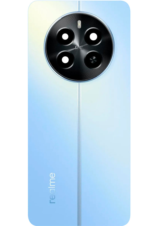 Realme 12 4G Battery Cover, Blue (Skyline Silver), Service Pack 621033000305
