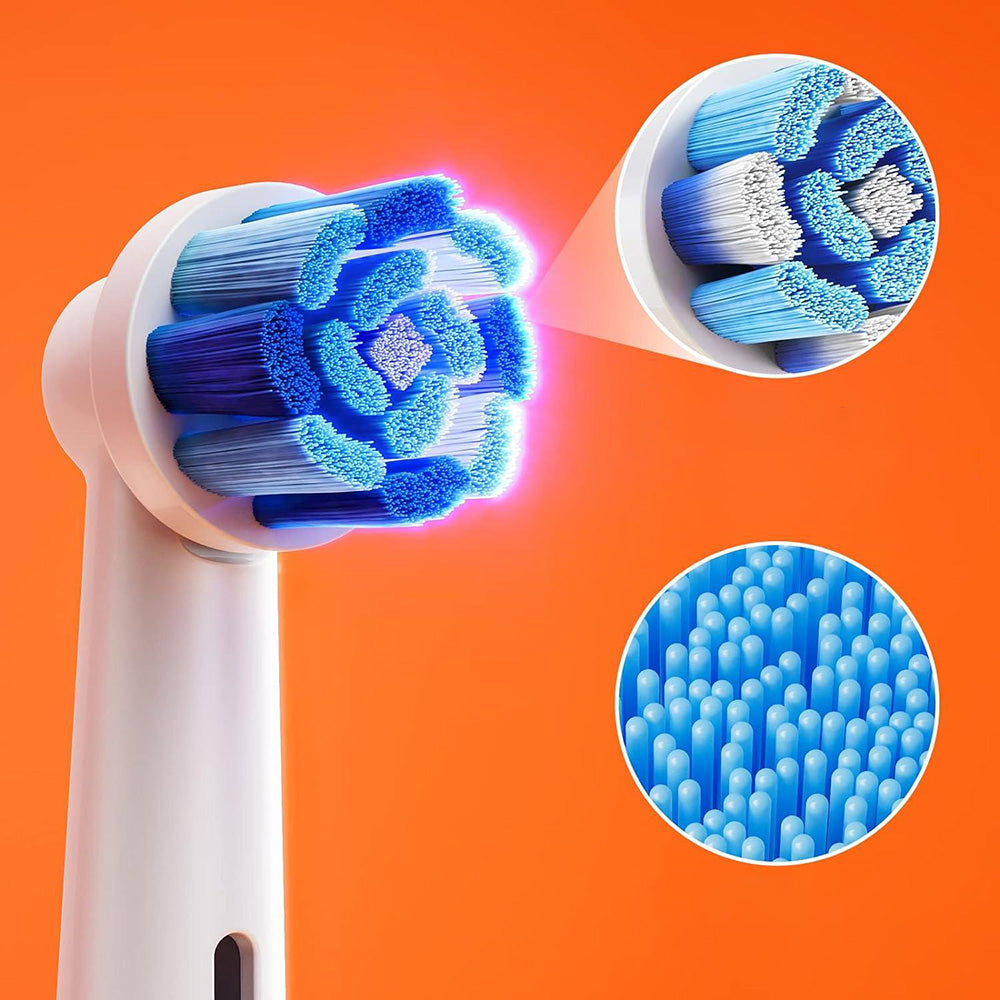 SDR2 Replacement Head for Bitvae R2 Electric Toothbrush, Set of 5, White