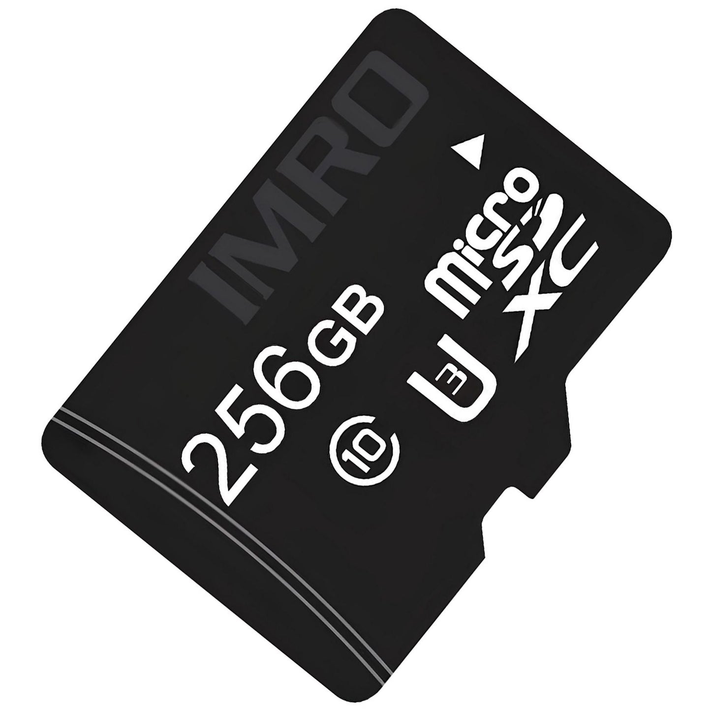 Imro microSDXC Memory Card, 256GB, Class 10 / UHS-1 U3, With Adapter