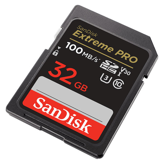SanDisk Extreme Pro SDHC Memory Card, 32Gb, Class 10 / UHS-1 U3 SDSDXXO-032G-GN4IN