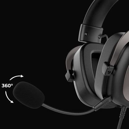 HAVIT H2002D 3.5mm Gaming Headphones, 2m, Purple