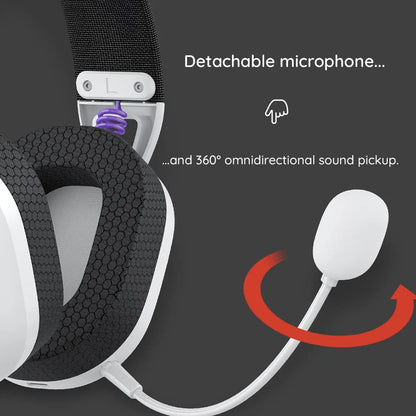 HAVIT Fuxi-H3 Wireless Gaming Headphones, Grey