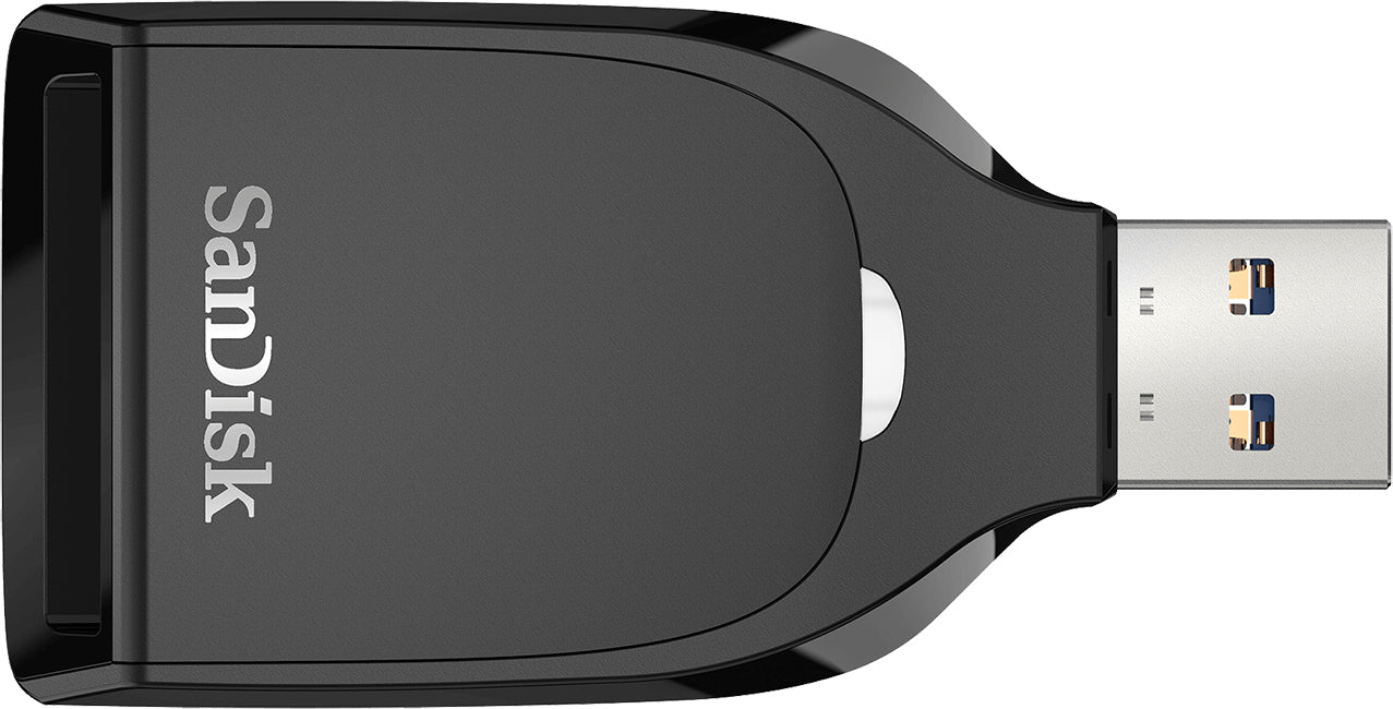 SanDisk USB 3.0 Card Reader, SD, Black SDDR-C531-GNANN