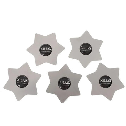 Xili Hexagon Metal Clip, Set of 5 pieces