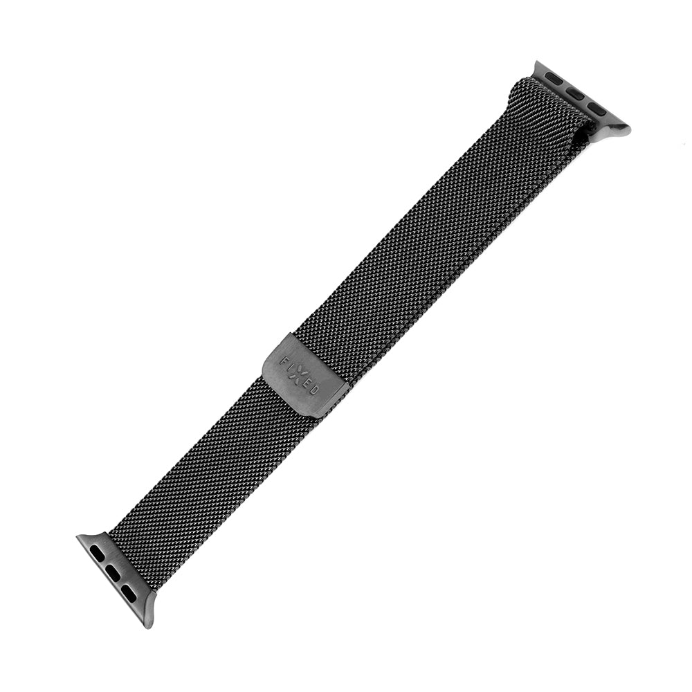 Fixed Mesh Strap for Apple Watch 42mm / 41mm / 40mm / 38mm Series, Black