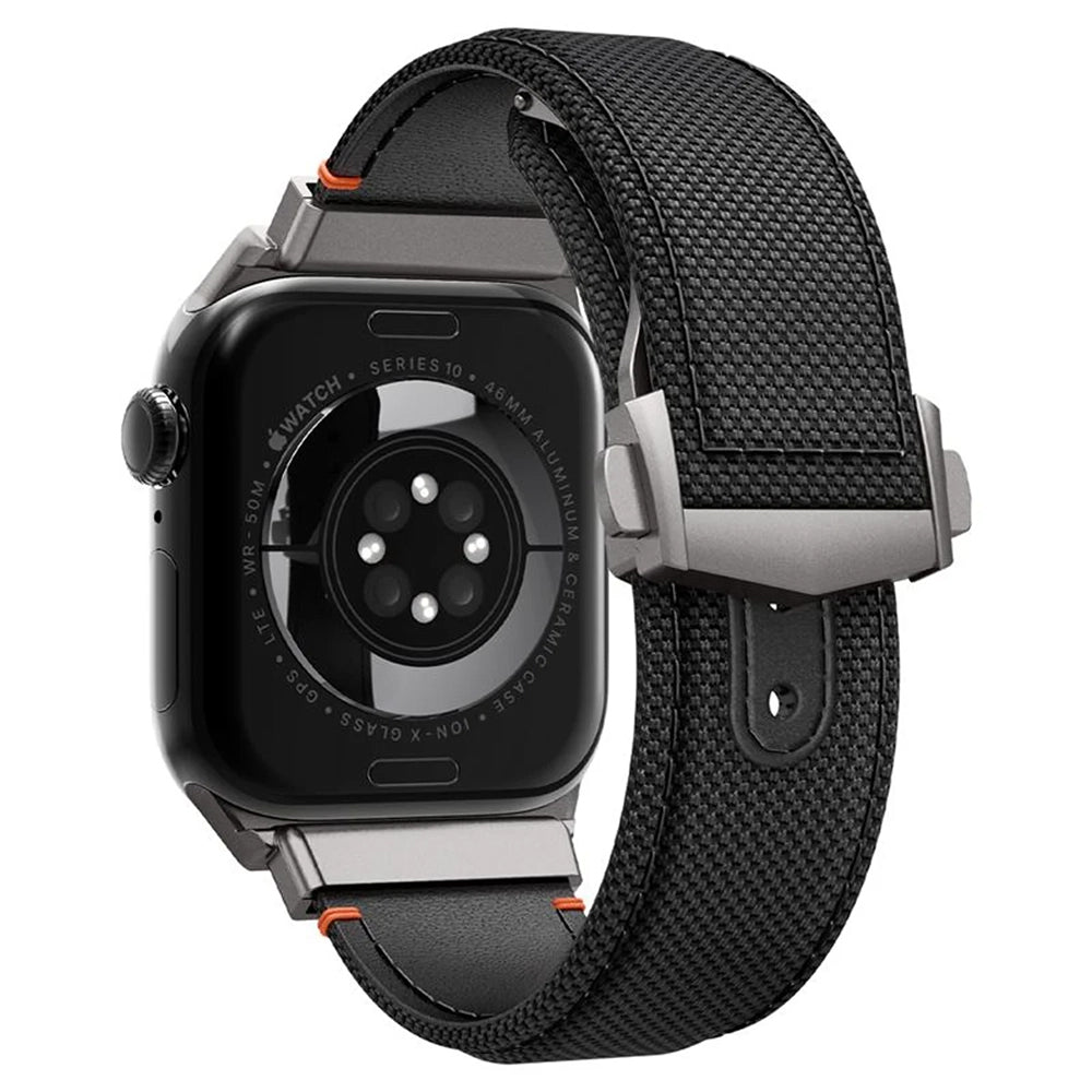 Spigen Classic Fit Band for Apple Watch 49mm / 46mm / 45mm / 44mm / 42mm Series, Black AMP09304