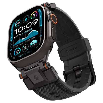 Spigen DuraPro Armor Band for Apple Watch 49mm / 46mm / 45mm / 44mm / 42mm Series, Black AMP06065