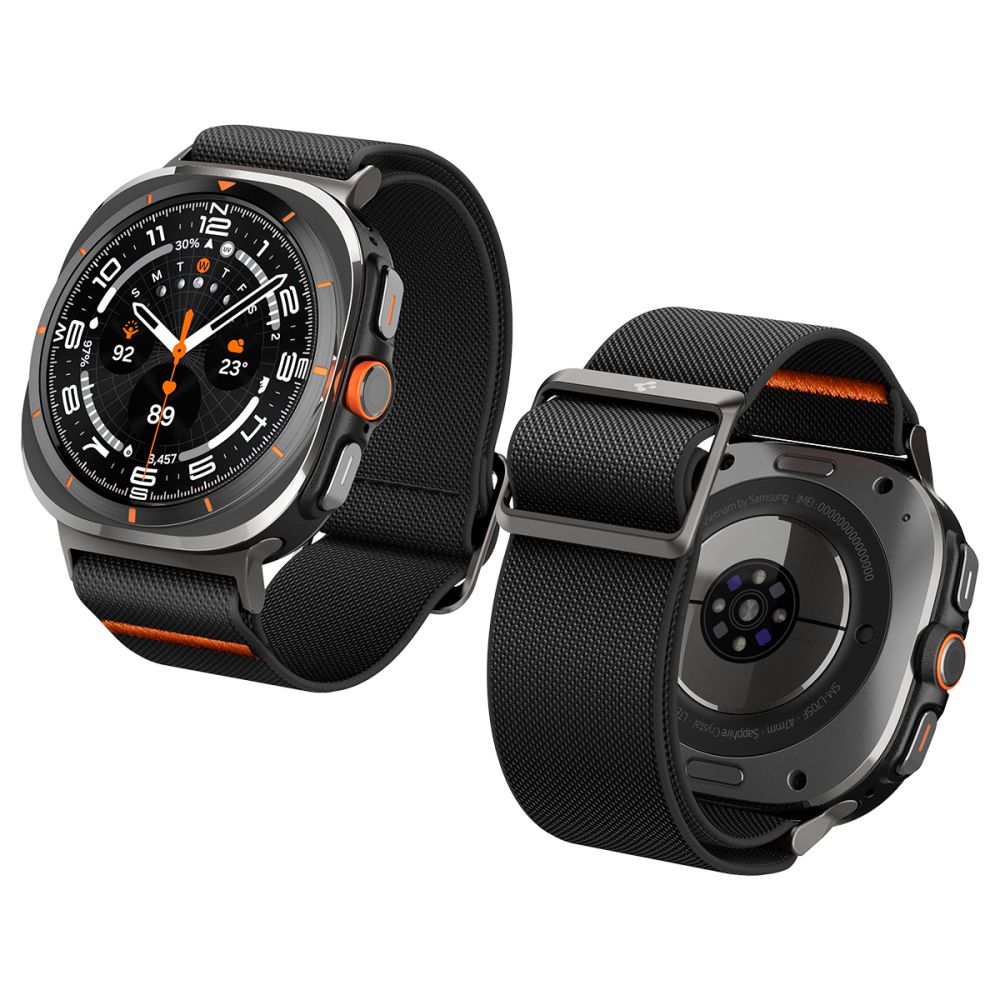 Spigen Fit Lite Strap for Samsung Galaxy Watch Ultra, Black