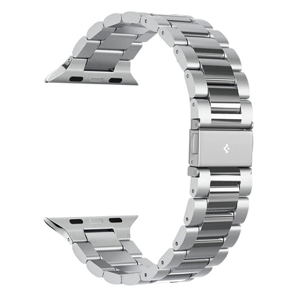 Spigen Modern Fit 316L Band for Apple Watch 49mm / 46mm / 45mm / 44mm / 42mm Series, Silver AMP06356