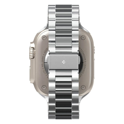 Spigen Modern Fit 316L Band for Apple Watch 49mm / 46mm / 45mm / 44mm / 42mm Series, Silver AMP06356