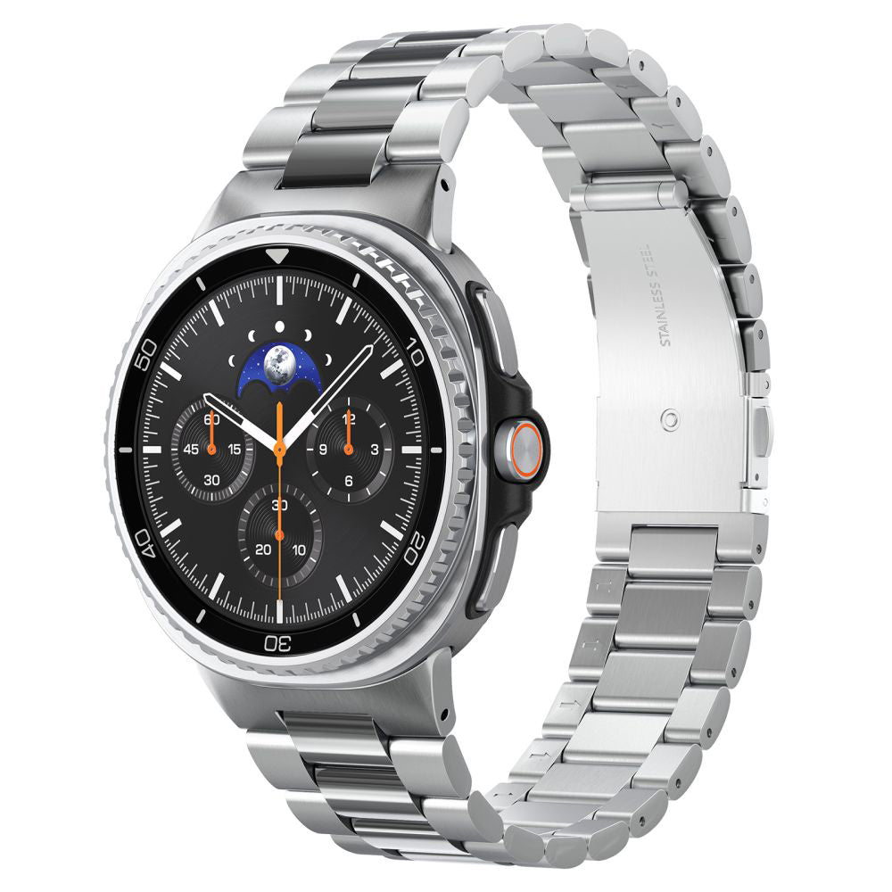 Spigen Modern Fit Strap for Samsung Galaxy Watch8 / Watch8 Classic Series, Silver