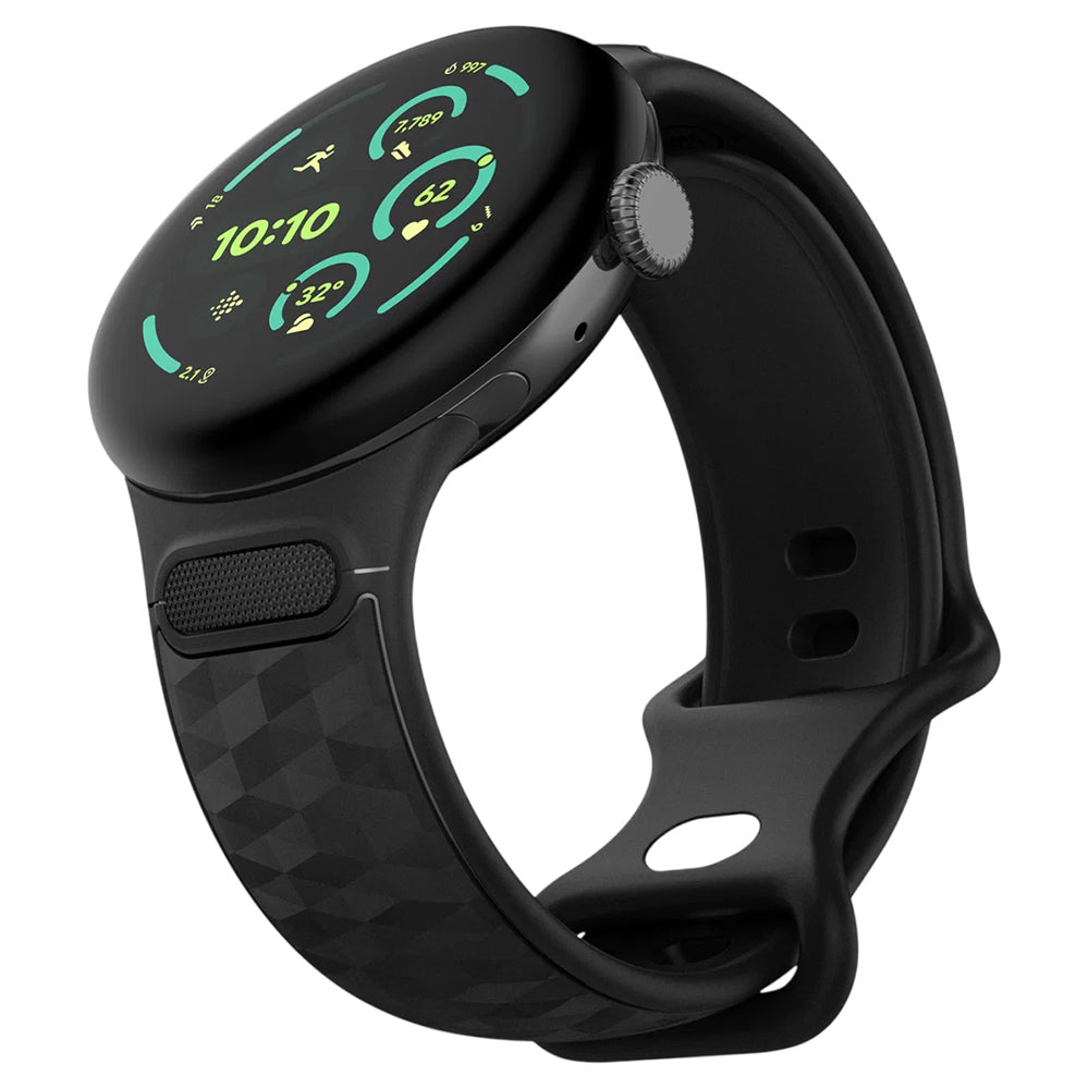 Spigen Parallax Band for Google Pixel Watch 45mm Series, Matte Black AMP10192