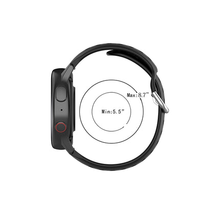 Techsuit W004 Strap for Samsung Galaxy Watch / Huawei Watch Series, 20mm, Black