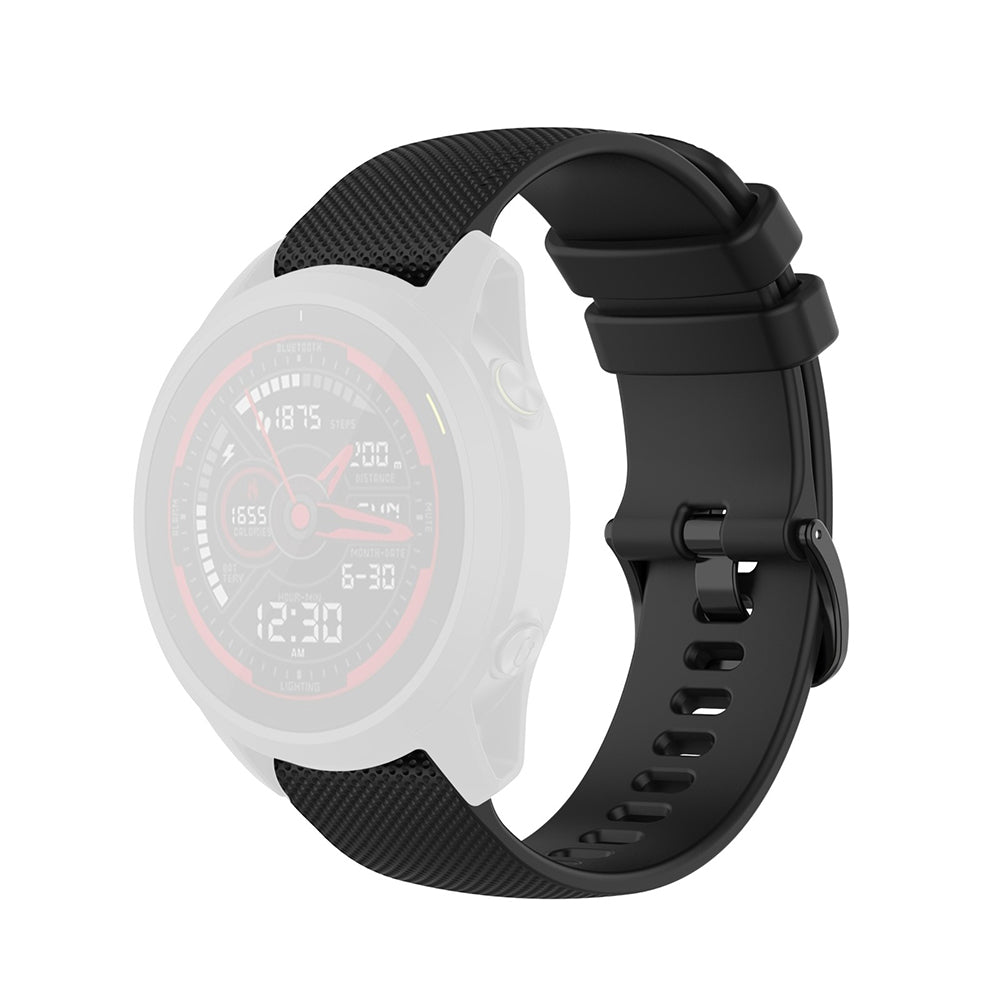 Techsuit W006 Strap for Samsung Galaxy Watch / Huawei Watch Series, 22mm, Black