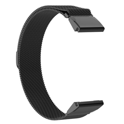 Techsuit W009 Strap for Garmin Watch Fenix / Forerunner Series, 22mm, Black