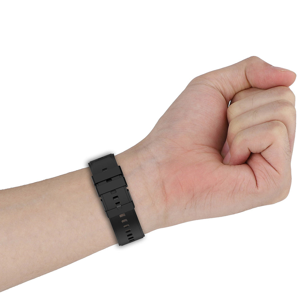 Techsuit W026 Strap for Samsung Galaxy Watch / Huawei Watch Series, 20mm, Burgundy