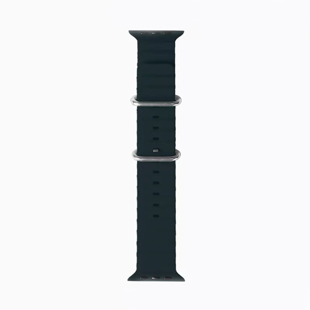 Techsuit W038 Strap for Apple Watch 49mm / 46mm / 45mm / 44mm / 42mm Series, Black