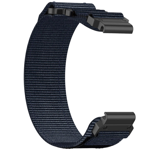 Techsuit W057 Strap for Garmin Instinct / Approach / Fenix Watch Series, 20mm, Navy Blue