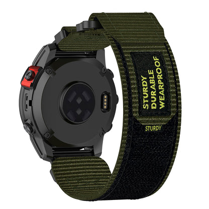 Techsuit W057 Strap for Garmin Instinct / Approach / Fenix Watch Series, 20mm, Green