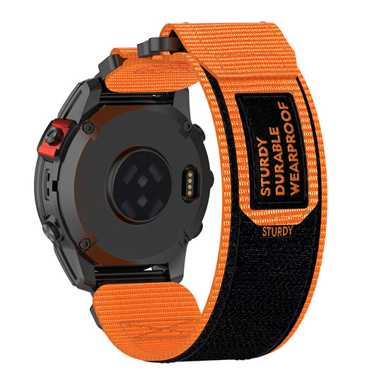 Techsuit W057 Strap for Garmin Watch Fenix / Forerunner Series, 22mm, Orange