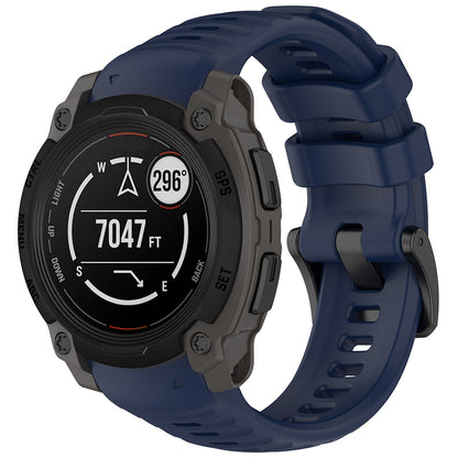 Techsuit W076 Strap for Garmin Instinct E 40mm, Dark Blue