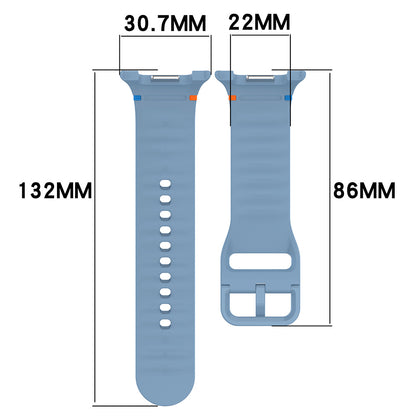 Techsuit W079 Strap for Samsung Galaxy Watch 8 Classic / Watch8 44mm / Watch 8 40mm, Grey