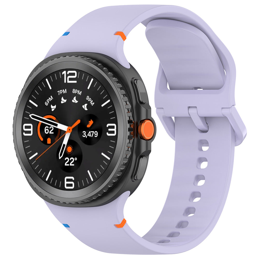 Techsuit W079 Strap for Samsung Galaxy Watch 8 Classic / Watch8 44mm / Watch 8 40mm, Purple