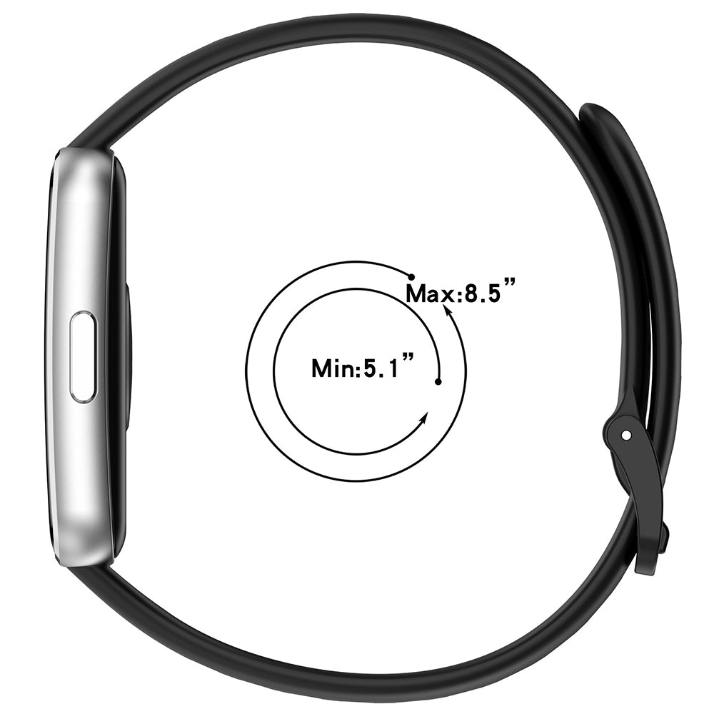 Techsuit W081 Strap for Huawei Band 11 / 11 Pro, Black