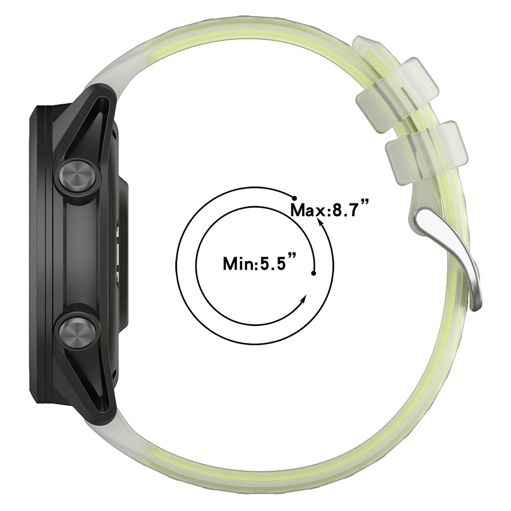 Techsuit W084 Strap for Samsung Galaxy Watch / Huawei Watch Series, 20mm, Yellow