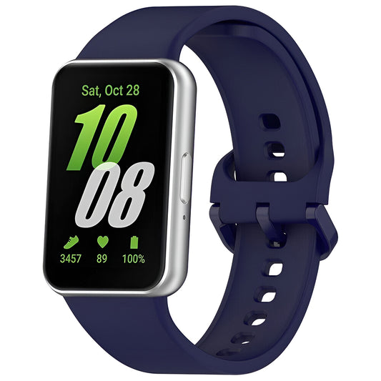 Techsuit W086 Strap for Samsung Galaxy Fit3 R39M, Navy Blue