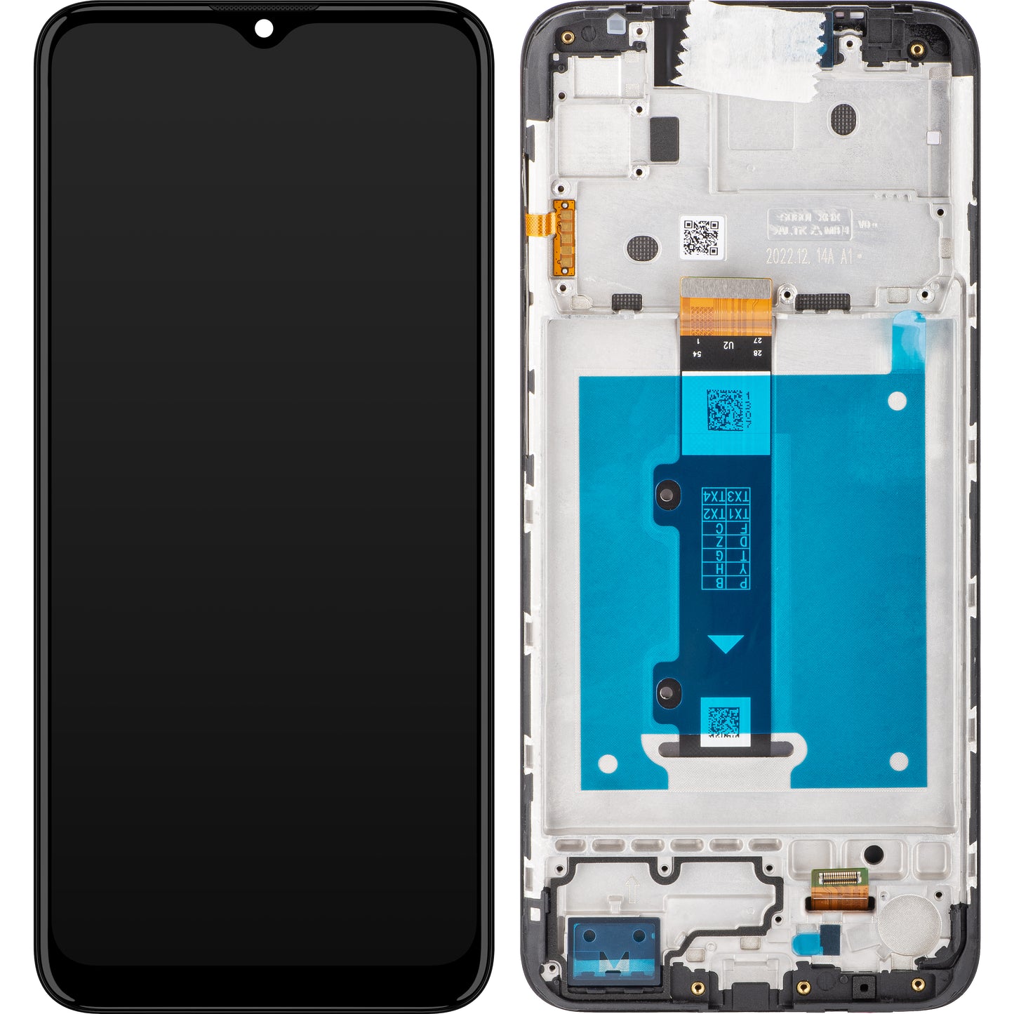 Motorola Moto E20 Touchscreen Display, with Frame, Black, Swap 5D68C19457