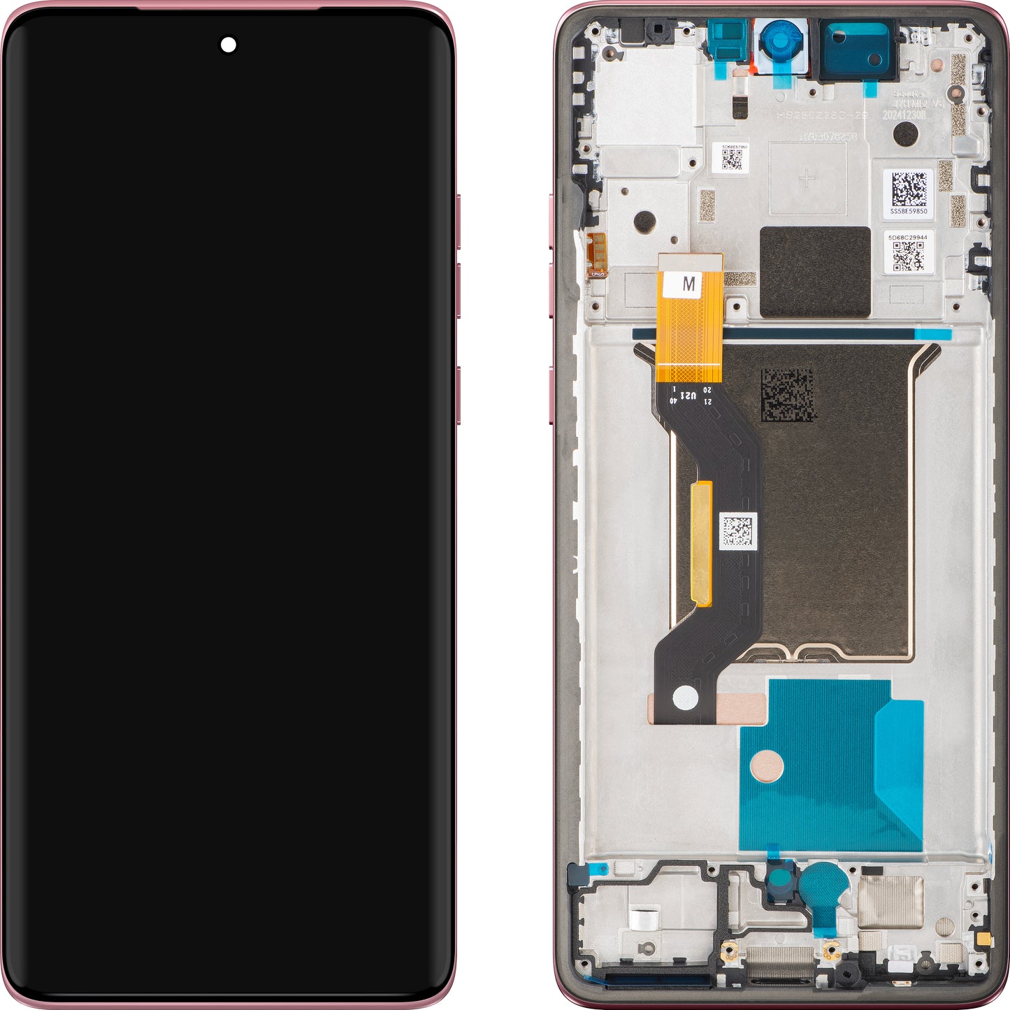 Motorola Edge 60 Fusion Display with Touchscreen, with Frame, Pink (Pantone Zephyr), Service Pack 5D68C29880