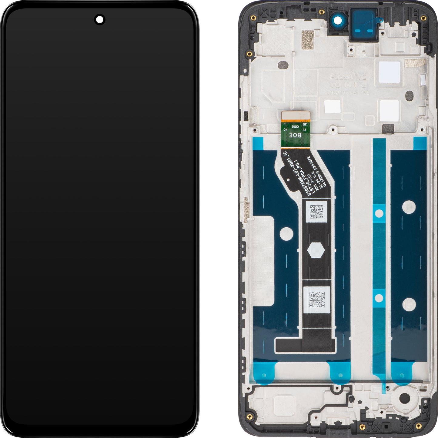 Motorola Moto G15 / G15 Power Touchscreen Display, with Frame, Black, Swap 5D68C29273